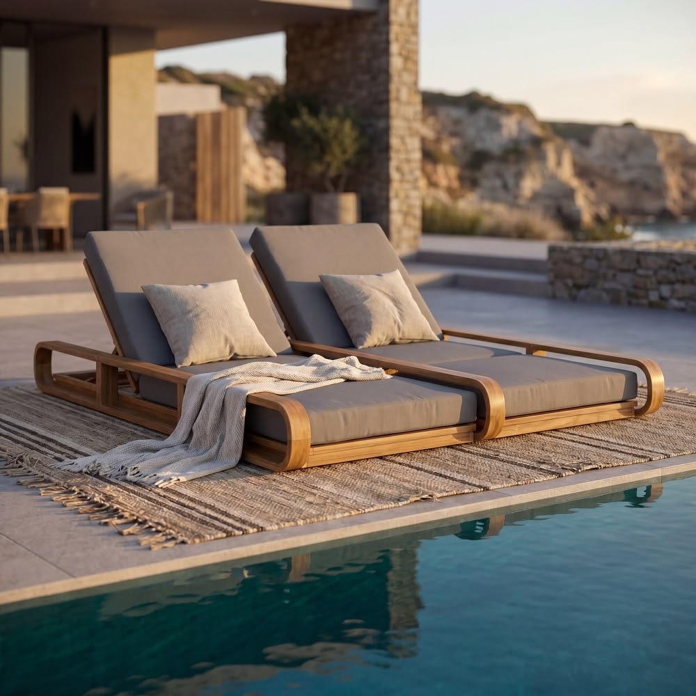 Cozy Terrace Loungers